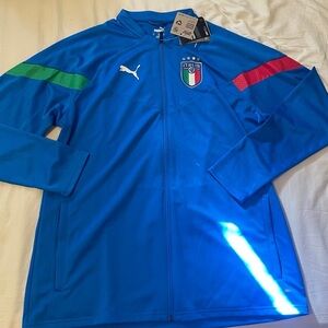 Puma Italy Soccer Performance Athletic Jacket